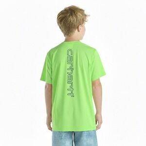 Carhartt Boy's Large (8/10) Force Sun NEON Defender T-Shirt, SHIPS TODAY 🎁